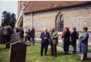 Pic-01.jpg: 2000 - Frank and June's 50th Wedding Anniversary - England