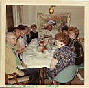 Pic-01.jpg: 1967/12/25 - Doc, Dick, Ruth, Dick (Janis' brother), his girl friend, Scott, Jan, Marge, Edith (Tom's mom), Ethel at Ruth Ann's house, Pomona
