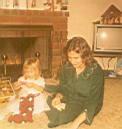 Phototwoorg-251.jpg: 1978/12/25 - Christmas - 1978? - Shannon and Debbie