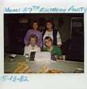 Pic-01.jpg: 1982/05/13 - Grandma Collins 87th Birthday - 1982