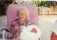 Pic-12.jpg: 1992/06/01 Grandma Collins 97th BD - 1992