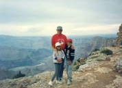 PhotoOrg82-55.jpg: 1988/08/10 Coming Home From Lake Powell - Grand Canyon - 1988
