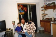 Pic-13.jpg: 1995/02/01 - Sam's 4th Birthday and Scott's 71st Birthday - 1995