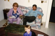 Pic-14.jpg: 1995/02/01 - Sam's 4th Birthday and Scott's 71st Birthday - 1995