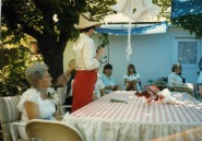 Pic-01.jpg: 1986/06/01 - Marie and Howards 50th Wedding Anniversary - and Grandma A's 90th Birthday - 1986